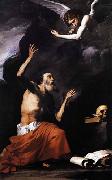 Jose de Ribera St Jerome and the Angel Spain oil painting artist